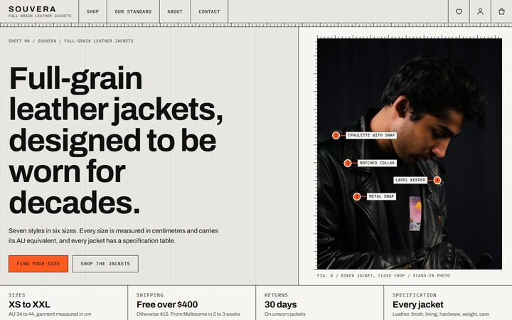 Spec demo home page